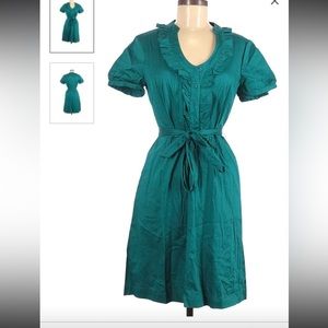 The Limited Retro style dress teal